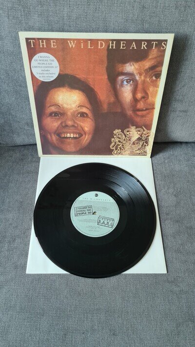 THE WiLDHEARTS - I Wanna Go Where The People Go - 10" Single Ltd - Near mint