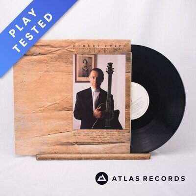 Robert Fripp Live! LP Album Vinyl Record 1986 EGED 43 Editions EG - EX/EX