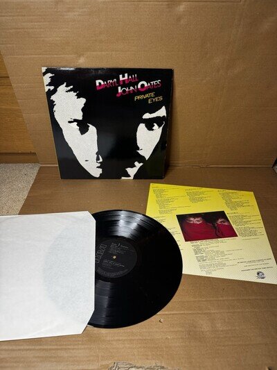 Daryl Hall & John Oates Private Eyes Vinyl LP (1981) RCA Records