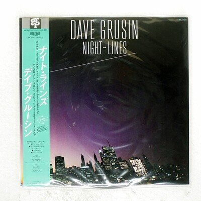 DAVE GRUSIN NIGHT LINES GRP VIJ6425 Japan OBI VINYL LP
