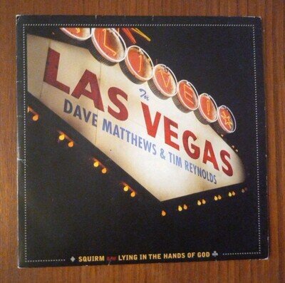 Dave Matthews Squirm 7" Record Store Day RSD Vinyl Las Vegas Live Rare Promo DMB