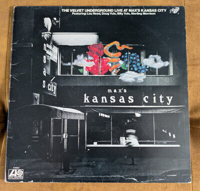 THE VELVET UNDERGROUND - LIVE AT MAX'S KANSAS CITY Vinyl Record UK Mono