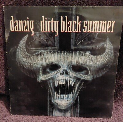 Danzig Dirty black summer 12 inch metal rock 1992
