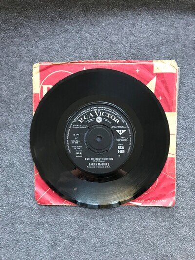 Barry McGuire Eve Of Destruction 7" 45 vinyl