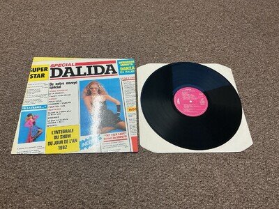 Dalida-Special Dalida 1981 1st Press French Carrere LP Ex Vinyl Play Pop