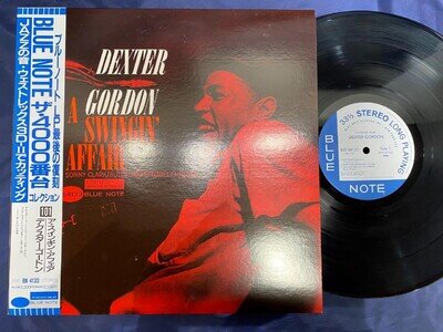 DEXTER GORDON A SWINGIN' AFFAIR BLUE NOTE BST 84133 OBI STEREO JAPAN LP
