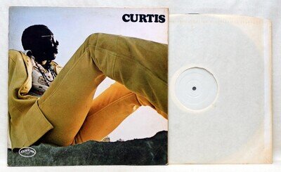 CURTIS MAYFIELD Curtis RARE PROMO LP Curtom K56252 UK 1976 Vinyl EX