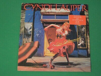 'She's So Unusual' - Cyndi Lauper. 1983 UK Vinyl LP. Portrait. EX/NM