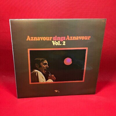 CHARLES AZNAVOUR Sings Aznavour Volume 2 1971 UK vinyl LP To My Daughter two