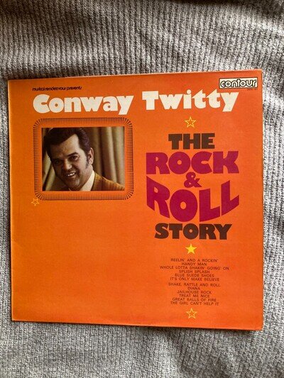 CONWAY TWITTY THE ROCK N ROLL STORY, LP, 2870151, VG+