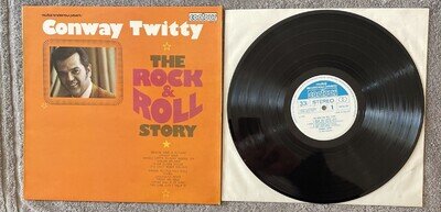 CONWAY TWITTY..THE ROCK & ROLL STORY VINYL LP.. VG+