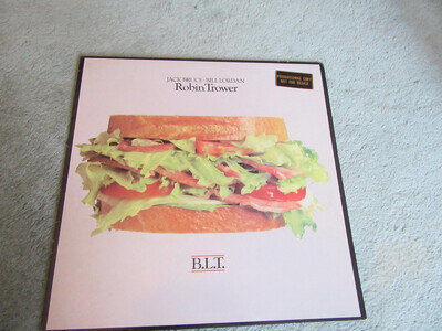ROBIN TROWER B.L.T. Vinyl LP. Chrysalis (1981). Promo. EX/VG+