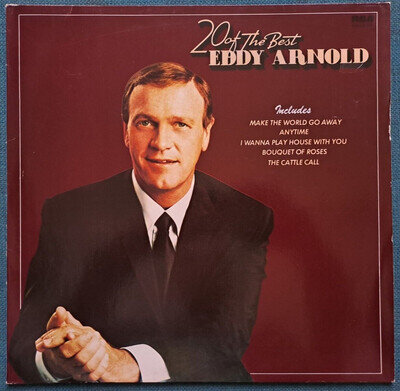 Eddy Arnold - 20 Of The Best - 12" VINYL LP ALBUM RECORD - NEAR MINT