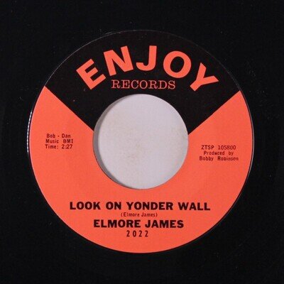 Elmore James - Look On Yonder Wall / Shake Your Money Maker (7") (Very Good (VG)