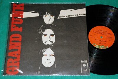 Grand Funk Railroad - Mas Cerca de Casa URUGUAY 1ST PRESS 1976