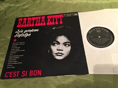EARTHA KITT - C'EST SI BON: DIE GROßEN ERFOLGE - RCA VICTOR GERMANY 1963 VG+/M-
