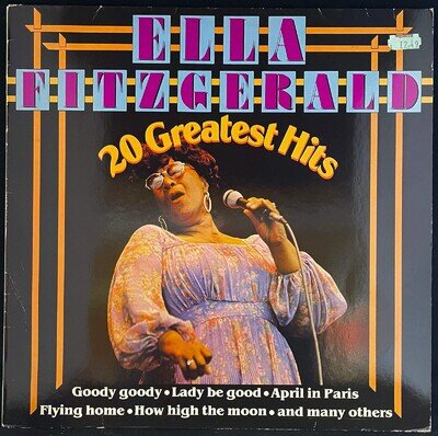 Ella Fitzgerald – 20 Greatest Hits - USED Vinyl LP