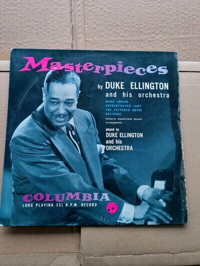 Duke Ellington & His Orchestra Masterpieces by Ellington LP