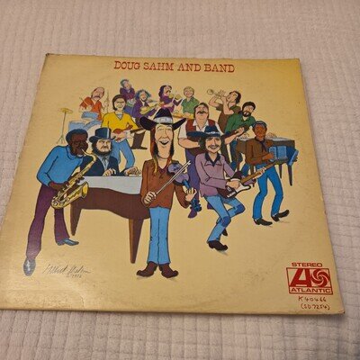 DOUG SAHM AND BAND LP- BOB DYLAN