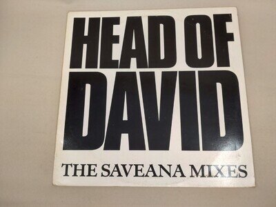 Head Of David - The Saveana Mixes 1987 1st Press 12" Vinyl EP GODFLESH