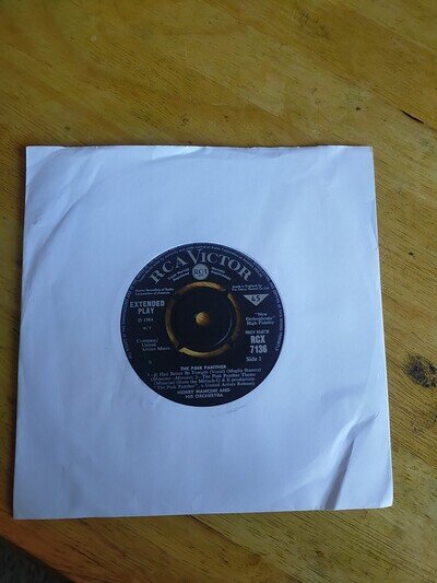 Henry Mancini 7" EP RCA Victor RCX 7136 The Pink Panther 1st Edition