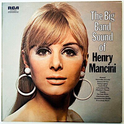 HENRY MANCINI - THE BIG BAND SOUND OF HENRY MANCINI - 1973 UK VINYL LP - VG+/VG+