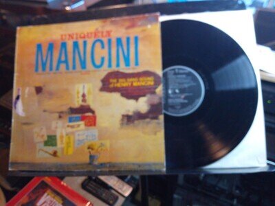 Henry Mancini & his orchestra - Uniquely Mancini - UK RCA NL89058 stereo LP