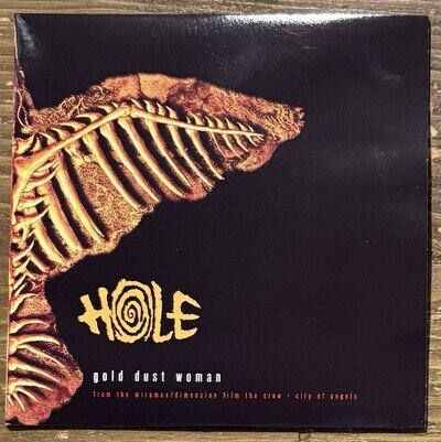 Hole : Gold Dust Woman, NY Loose : Spit - limited edition Etched 2xVinyl 7” 1996
