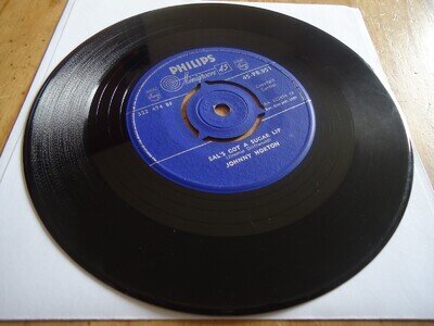 Johnny Horton Sal's Got a Sugar Lip 1959 Philips UK 7" single VG+