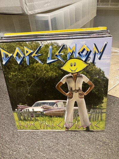 DOPE LEMON ROSE PINK CADILLAC LTD EDITION 2 x PICTURE DISC LP, NEW & SEALED