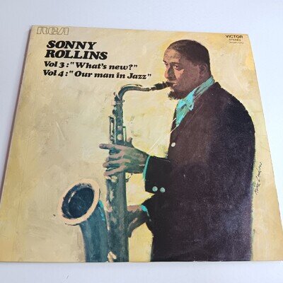 Sonny Rollins / What's New? / Our Man In Jazz / 1973 DOUBLE LP / £5 FLAT POST