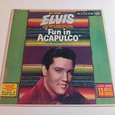 Elvis Presley / Fun In Acapulco 1963 SOUNDTRACK VINYL LP / VG++ / £5 FLAT POST a