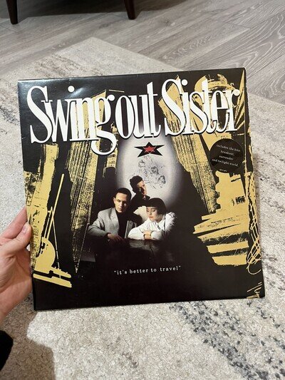 SWING OUT SISTER -IT’S BETTER TO TRAVEL Mecury Records OUT LP 1 -1986 VINYL LP