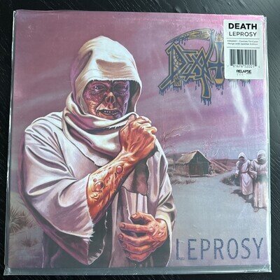 Death Leprosy Vinyl LP Tri-color Splatter Edition