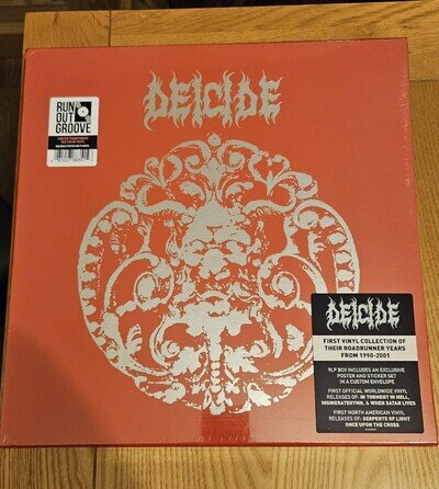 Deicide Box Set Red Vinyl Limited Edition Run out Groove ( Obituary/Death/Slayer