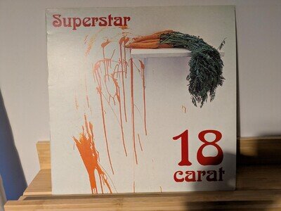 Superstar - 18 Carat (1997) Vinyl LP CFAB001LP Indie VG+ / VG+ RARE