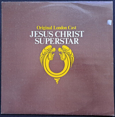 JESUS CHRIST SUPERSTAR - ORIGINAL LONDON CAST - 12" VINYL LP RECORD ALBUM EX+