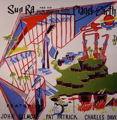 SUN RA & HIS SOLAR ARKESTRA - Visits Planet Earth - Vinyl (LP)