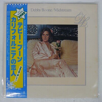 DEBBY BOONE MIDSTREAM WARNERP10496W Japan OBI VINYL LP