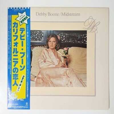 27476 Debby Boone/Midstream With Obi, Record In Good Condition, Warped