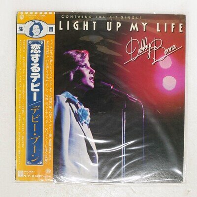 DEBBY BOONE YOU LIGHT UP MY LIFE WARNER P10453W Japan OBI VINYL LP