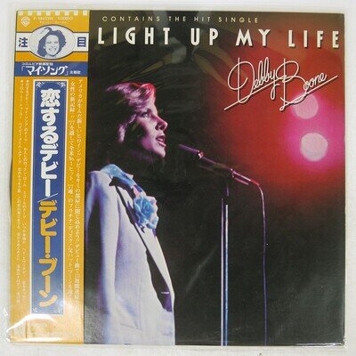 DEBBY BOONE YOU LIGHT UP MY LIFE WARNERP10453W Japan OBI VINYL LP