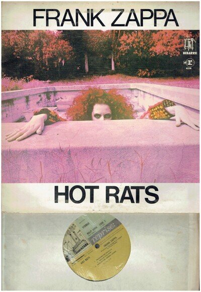 FRANK ZAPPA HOT RATS REPRISE RECORDS 1970 VINYL ALBUM