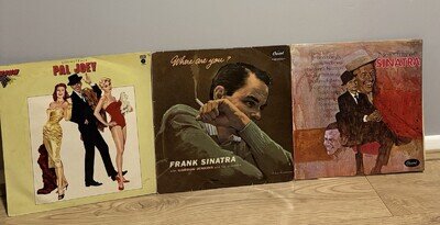 Frank Sinatra Vinyl Bundle Where Are You Nice 'n' Easy