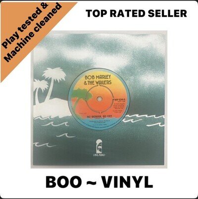 Bob Marley & The Wailers ‎– no women no cry 7” Vinyl Record Reggae wip 6244 EX/M