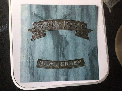 BON JOVI - NEW JERSEY 1988 UK 1st VINYL LP VERTIGO VERH62 836 345-1 VG+/VG+