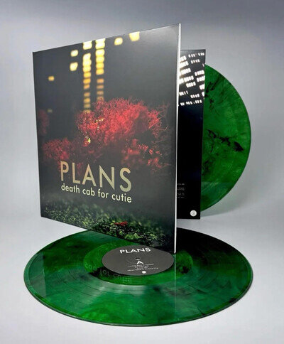Death Cab For Cutie - Plans GREEN SMOKE 2LP Exclusive Limited Edition Tour Vinyl
