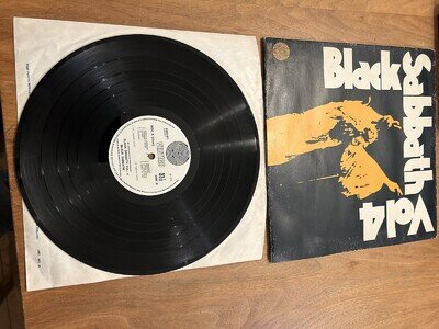 Black Sabbath Vol 4 Vertigo Swirl Vinyl Lp 1972 Porky Pecko Near Mint Vinyl