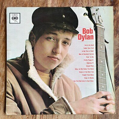 BOB DYLAN - BOB DYLAN VG+/VG VINYL LP / SECOND PRESSING UK / MONO