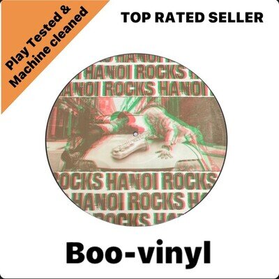 Hanoi Rocks - Don't You Ever Leave Me Picture Disc Rock EX Condition